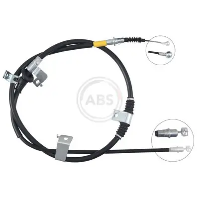 Cable de accionamiento, freno de estacionamiento A.B.S. K17635 Alta Calidad